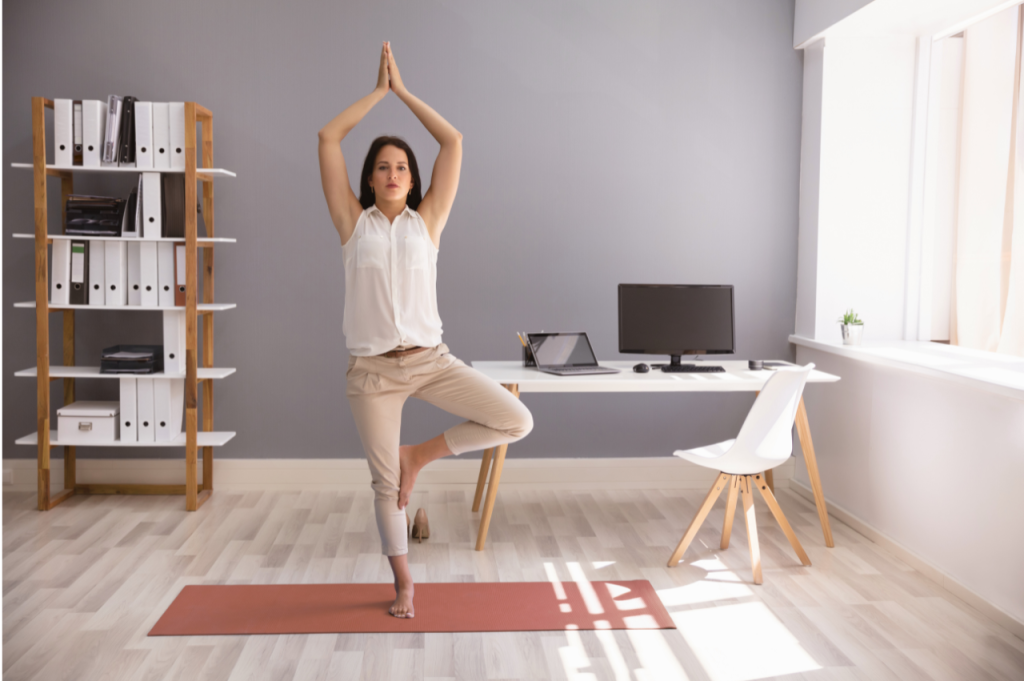 Office yoga classes