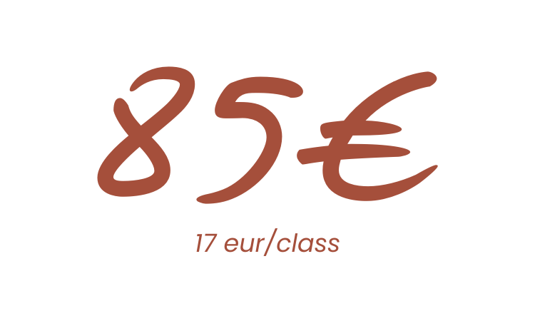 Price five classes hatha yoga Price five classes hatha yoga